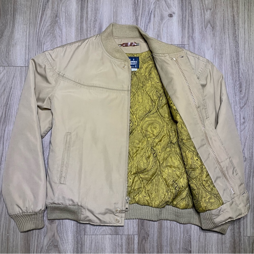 Vintage Derby of San Francisco Khaki Jacket